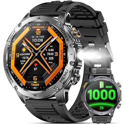 �X�}�[�g�E�H�b�`Smart Watch �����ʌv �r���v iPhone�Ή� �A���h���C�h�Ή� Bluetooth6.0 1.7�C���`���� �ʘb�@�\�t�� ���b�Z�[�W�ʒm IP68�����h�� �������o�b�e���[ �X�|�[�c�E�H�b�` ���y�Đ� ���@�\�X�}�[�g�E�H�b�` ����މ^�����[�h ����ޕ�����  ��11���Ԃ܂��Ɣ�r���� 71���I�t��6,999�~�I