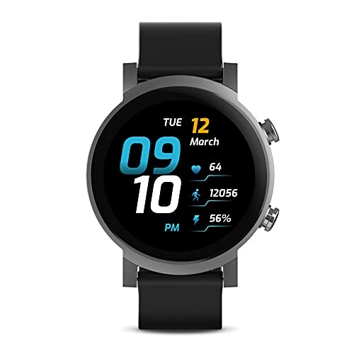 TicWatch E3 Wear OS by Google �X�}�[�g�E�H�b�` Snapdragon Wear 4100 �d�b�����M GPS���� �����g���b�L���O IP68�h�� �y�� iOS/Android�Ή� �u���b�N��12���Ԃ܂��Ɣ�r���� 40���I�t��7,539�~�I
