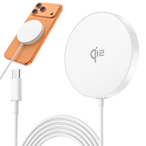 ���C�����X�[�d�� MagSafe�[�d�� 15W�������� ���C�����X�[�d iPhone 17/16/15/14/13/12/Pixel 9/10��AirPods�ɑΉ� �o��?���s?�I�t�B�X�ɍœK��7���Ԃ܂��Ɣ�r���� 74���I�t��1,799�~�I