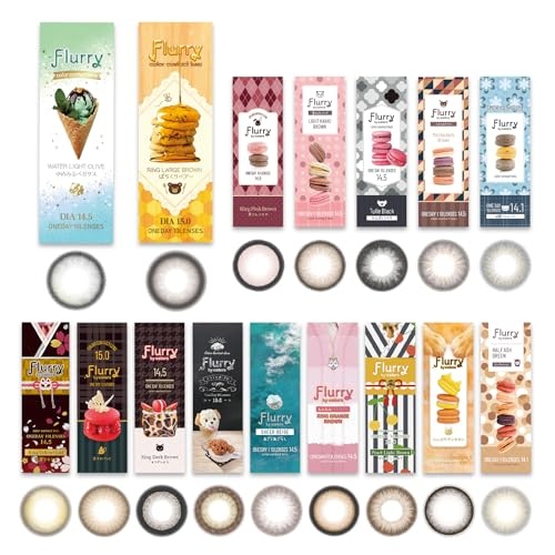 �J���R�� �t���[���[ �����f�[ 1��10���� Flurry 1day 8.6mm �����ԃL���� PWR�F0.00�^COLOR�F�ς�����x�A�[��26���I�t��1,100�~�I